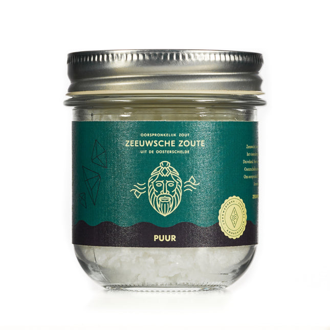 Zeeland Salty Pure Glass Jar 100 grams