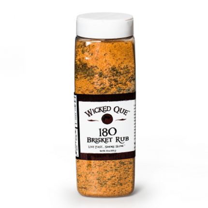 Wicked Que 180 Brisket BBQ Rub 30oz