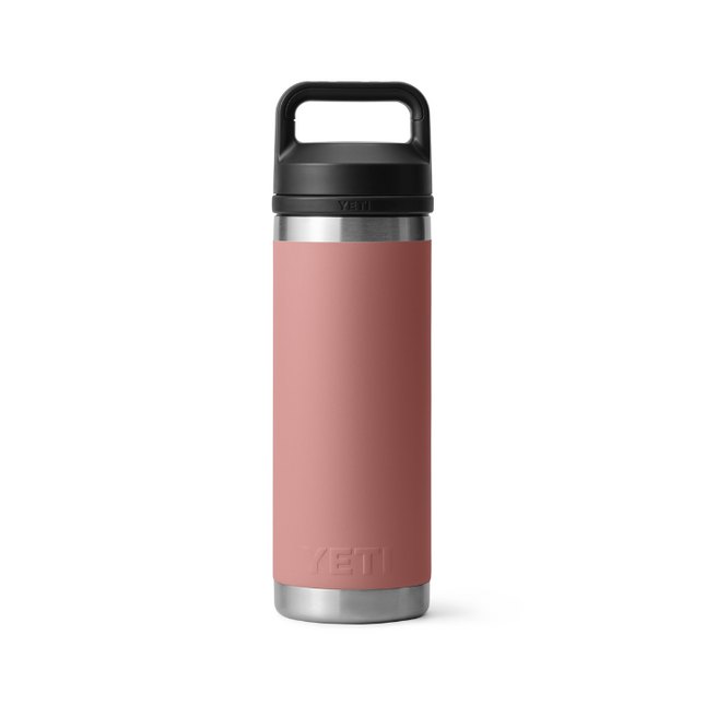 Yeti Rambler 18 Oz Bottle Chug Sandstone Pink