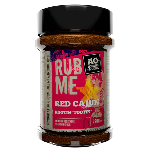 Angus&amp;Oink (Rub Me) Rootin Tootin Red Cajun Gewürz 200 Gramm