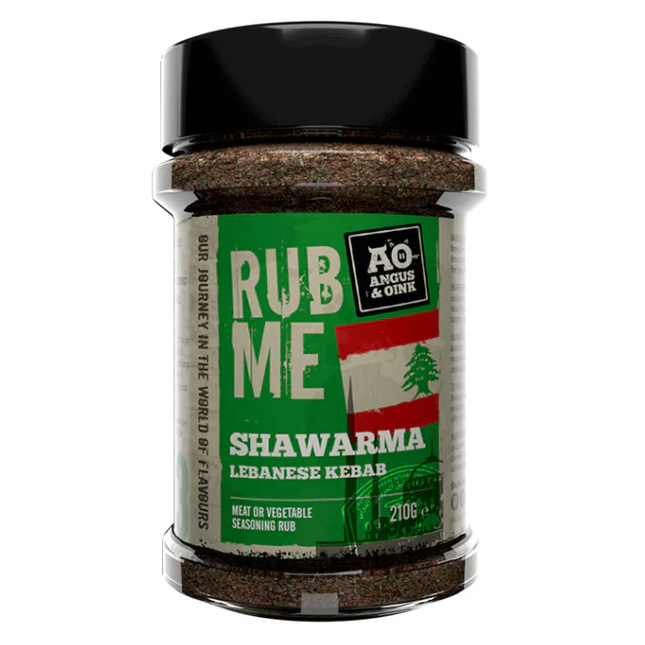 Angus&amp;Oink (Rub Me) Shawarma Herbs libanesischer Kebab 220 Gramm