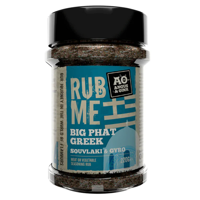 Angus&amp;Oink (Rub Me) Big Phat Greek Seasoning 210 grams