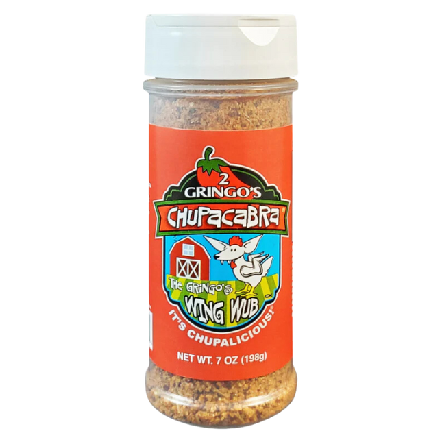 2 Gringos Chupacabra Wing Wub Rub 7 oz