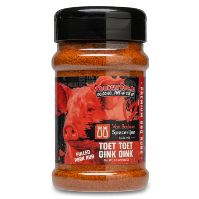 Vuur&Rook Toet Toet Oink Oink Rub 180 gram