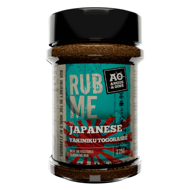 Angus&amp;Oink (Rub Me) Japanese Togorashi BBQ Rub 225 grams