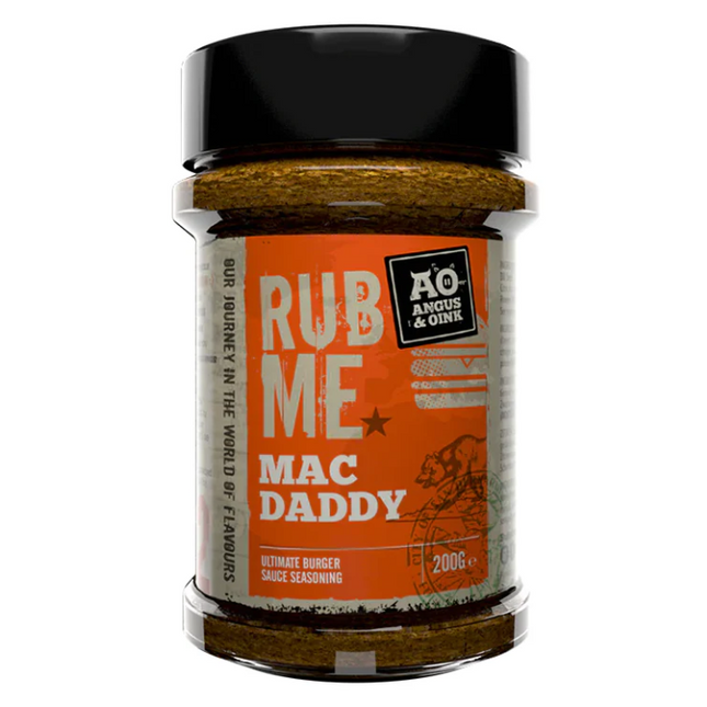 Angus&amp;Oink (Rub Me) Macdaddy Burger Sauce Seasoning 200 grams