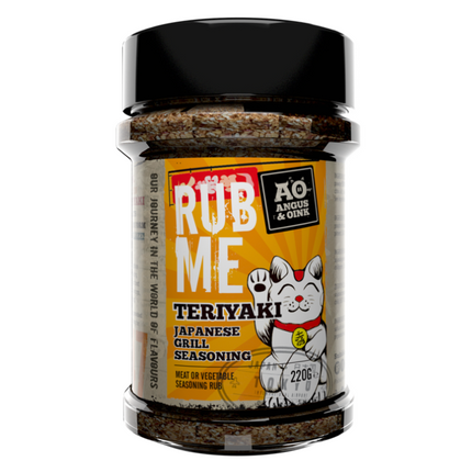 Angus&amp;Oink (Rub Me) Teriyaki Japanisches Grillgewürz 200 Gramm