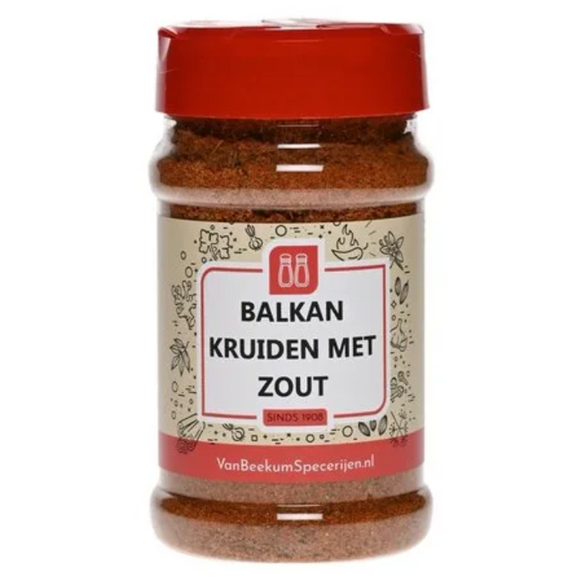 Van Beekum Balkan Kruiden met Zout 160 gram