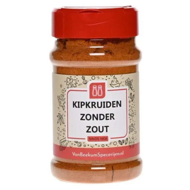 Van Beekum Kipkruiden zonder Zout 150 gram