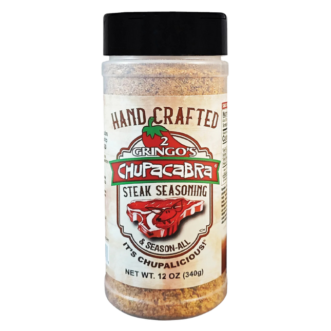 2 Gringos Chupacabra Handcrafted Steak Seasoning 12 oz