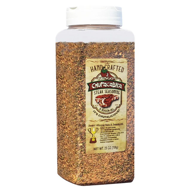 2 Gringos Chupacabra Handcrafted Steak Seasoning 25 oz