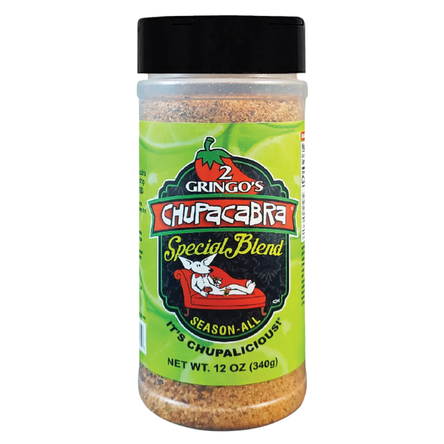 2 Gringos Chupacabra Special Blend Rub 12 oz