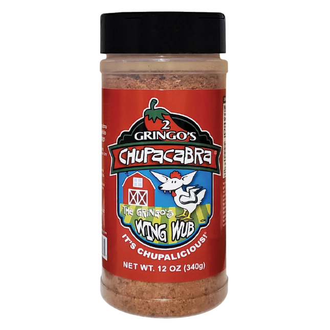 2 Gringos Chupacabra Wing Wub Rub 12 oz