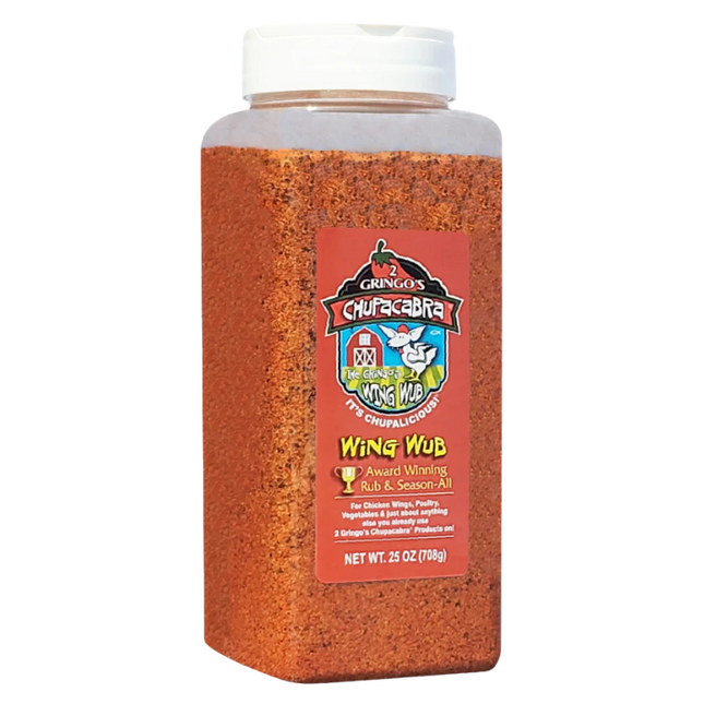 2 Gringos Chupacabra Wing Wub Rub 25 oz