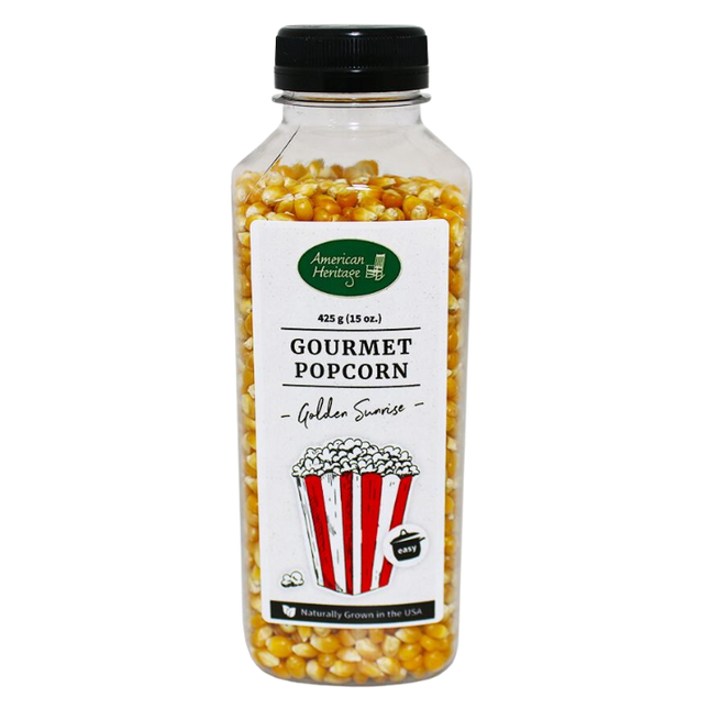 American Heritage Golden Sunrise Gourmet Popcorn 425 gram