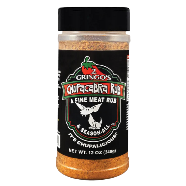 2 Gringos Chupacabra BBQ Rub 12oz