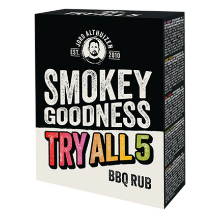 Smokey Goodness Try All 5 Box Rubs