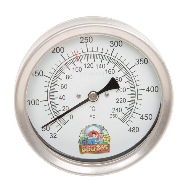 Vuur&Rook / BBQ365 RVS Thermometer 150mm