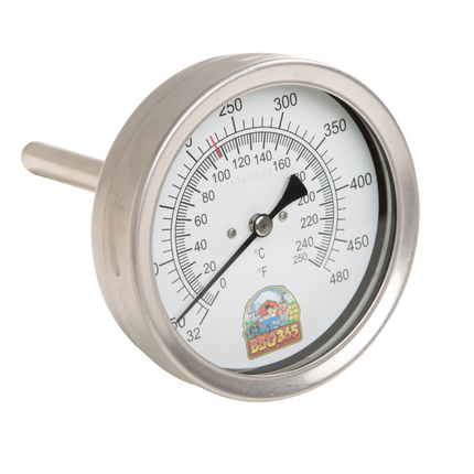 Vuur&Rook / BBQ365 RVS Thermometer 150mm