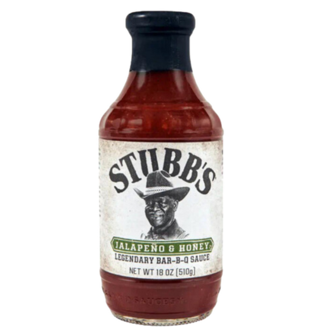 Stubb's Jalapeno & Honey BBQ Sauce 18oz