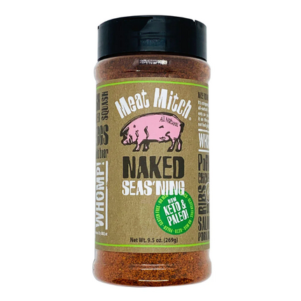 Meat Mitch Naked Seas'ning Rub - All Natural 9.5oz