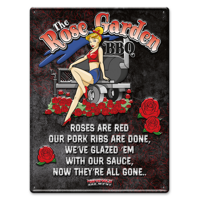 The Rose Garden Mancave Sign