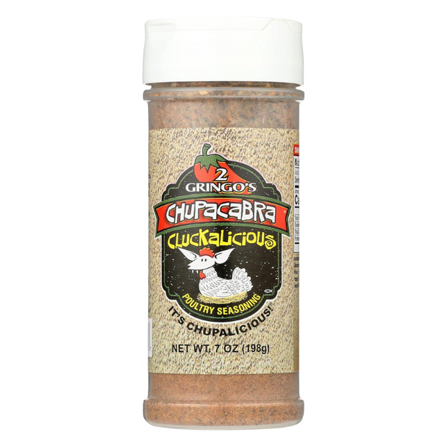 2 Gringos Chupacabra 'Cluckalicious' Chicken Rub 7 oz