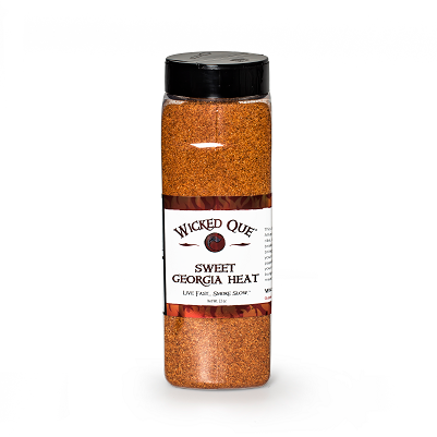 Wicked Que Sweet Georgia Heat BBQ Rub 23oz