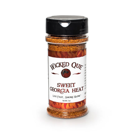 Wicked Que Sweet Georgia Heat BBQ Rub 5oz