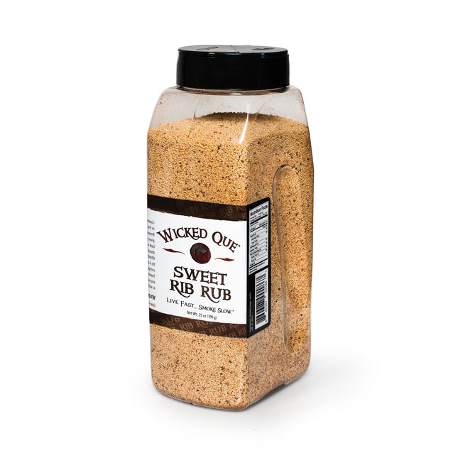 Wicked Que Sweet Rib Rub 25oz