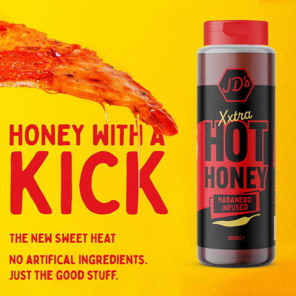 JD's XXTRA Hot Honey 350g