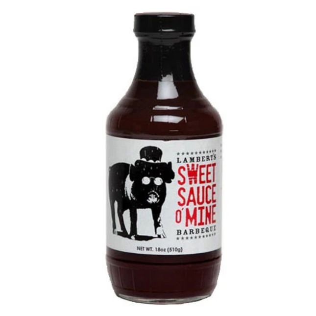 Lambert's Sweet Swine o Mine Sweet Original BBQ Sauce 18oz