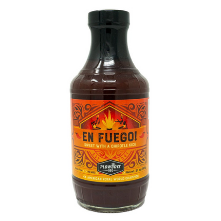 Plowboys Barbecue En Fuego würzige Sauce 16oz