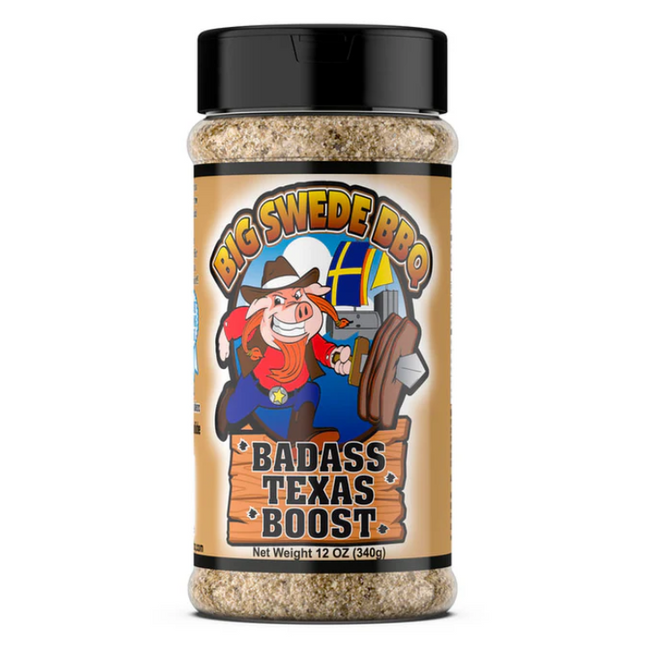 Big Swede 'BBQ Badass Texas Boost' BBQ Rub 12oz