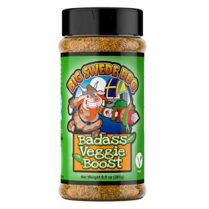 Big Swede BBQ 'Badass Veggie Boost' BBQ Rub 9.9oz