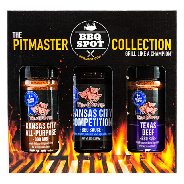 Three Little Pigs Championship BBQ Gift Pack