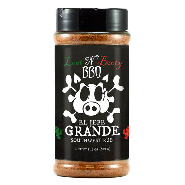 Loot n Booty BBQ El Jefe Grande Southwest Rub 11.6oz