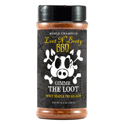 Loot n Booty BBQ Gimme the Loot Rub 12.5 oz