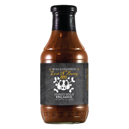 Loot N' Booty BBQ Honey Gold BBQ Sauce 553ml