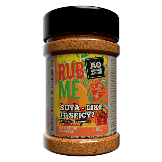 Angus&Oink (Rub Me) Suya African Seasoning Nut Free 180 gram