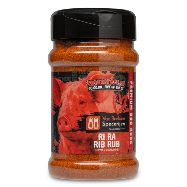 Vuur&amp;Rook Ri Ra Rib Rub 200 grams