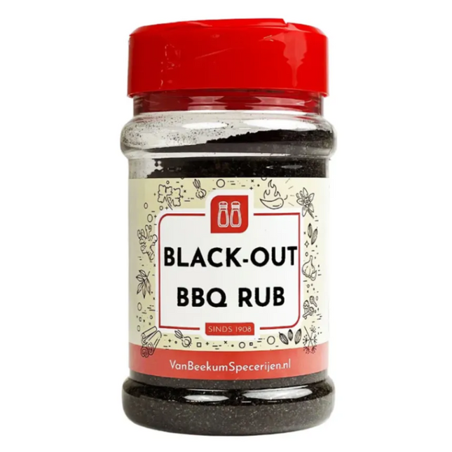 Van Beekum Black Out BBQ Rub 220 grams