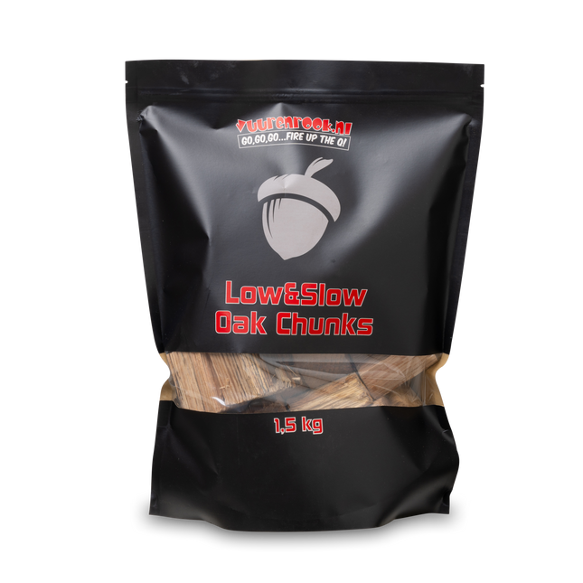 Vuur&Rook Low&amp;Slow Oak Chunks 1.5 kg