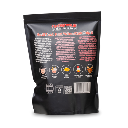 Vuur&amp;Rook Hot&amp;Fast Cherry Chips 1.5 kg