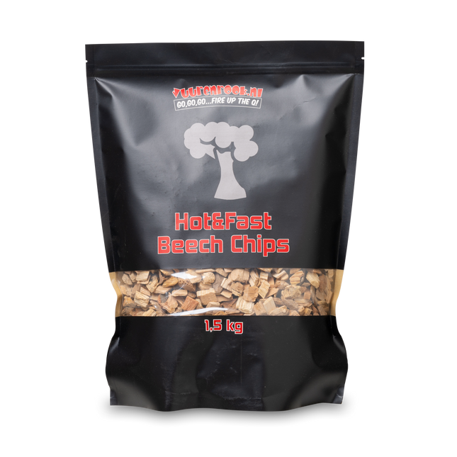 Vuur&Rook Hot&Fast Beuken Chips 1,5 kg