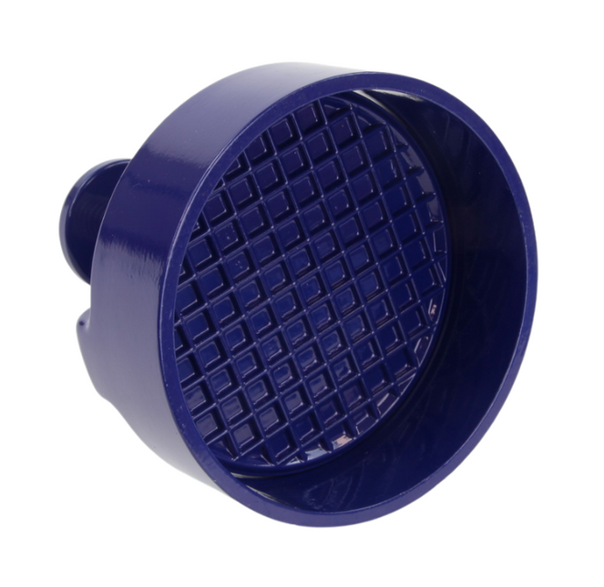 Adelmann Aluminium Hamburgerpers Blauw Ø125mm