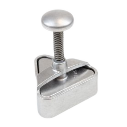Adelmann Aluminium Hamburgerpers Driehoek 105 x 105 mm