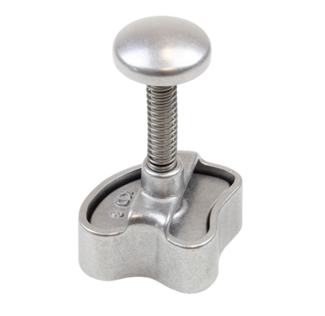 Adelmann Aluminium Hamburgerpers Kotelet Vorm 91 x 68 mm