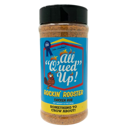 All Q'ued Up All Q'ued Up! Rockin'Rooster 12.7 oz