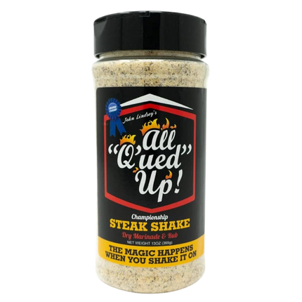 All Q'ued Up All Q'ued Up! Steak Shake BBQ Rub 13 oz